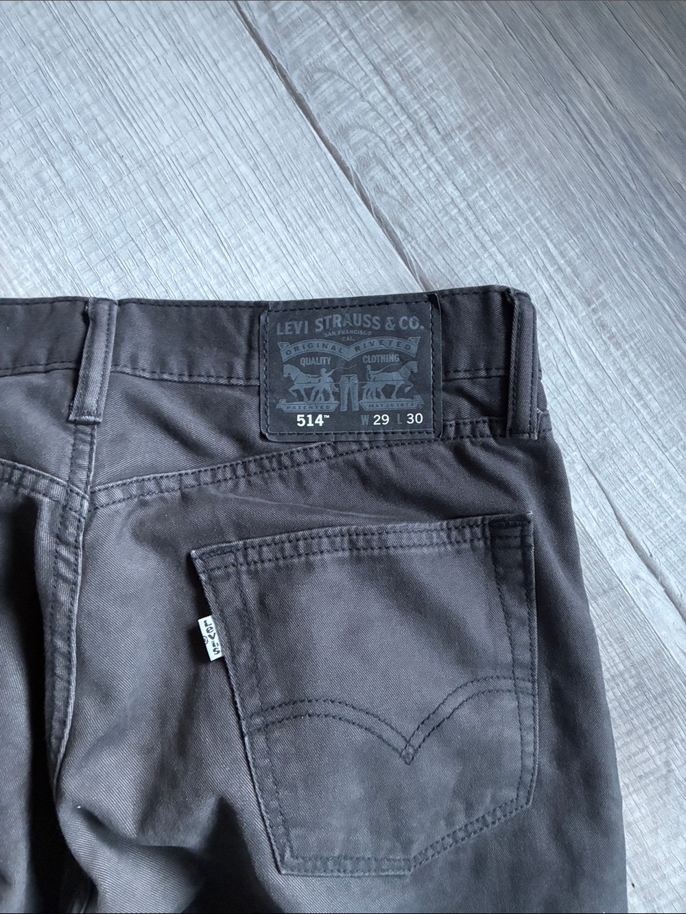 Levi's 514 Slim Straight Jeans in Dark Brown